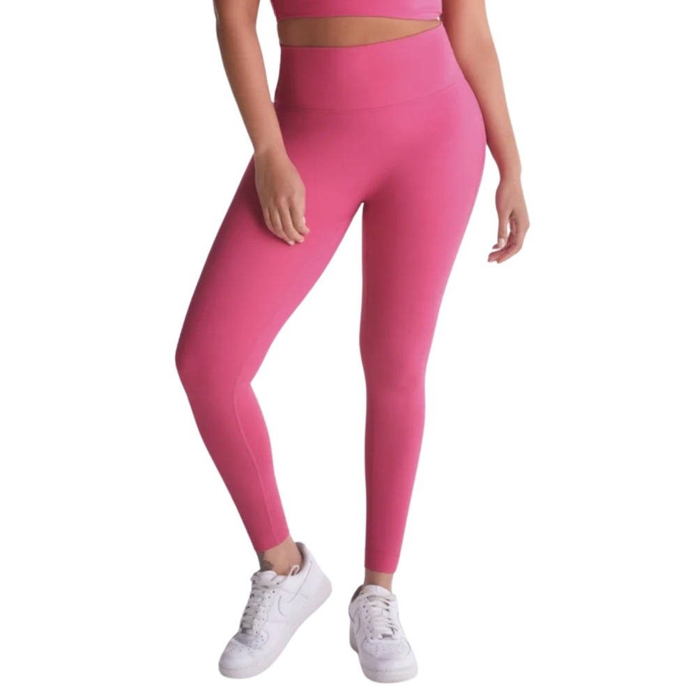 Set Active Leggings Womens XL Pink Sportbody Lollipop High Rise Seamless Gym